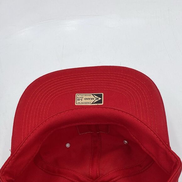 Vintage K-Brand Funk's G Hybrid Snapback Trucker Hat Red Size S-M USA  (H23) - Picture 7 of 15